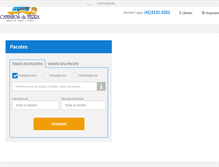 Tablet Screenshot of caminhosdaterra.com